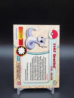 Dratini #147 Topps TV Animation Edition Blue Logo LP Pokemon Card - Image 2