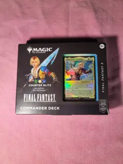 MTG final fantasy Tidus FFX commander deck - Image 1