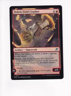 MAGIC THE GATHERING MTG EDGE OF ETERNITIES DEBRIS FIELD CRUSHER - Image 1