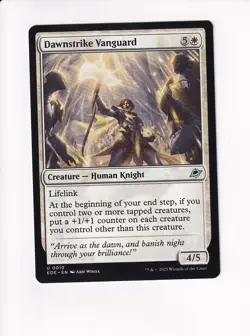 MAGIC THE GATHERING MTG EDGE OF ETERNITIES DAWNSTRIKE VANGUARD - Image 1