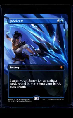 2024 MTG Magic The Gathering SPG Special Guests Borderless #20 Fabricate - Image 1