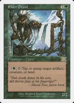 MTG - Elder Druid - Classic Sixth Edition - X1 - (LP) - - Image 1
