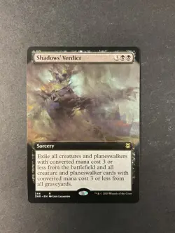 Shadows Verdict - Extended Art - Zendikar Rising - Magic the Gathering- MTG - Image 1