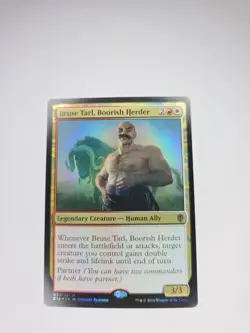 Bruse Tarl, Boorish Herder - NM -FOIL - Commander 2016 - 030/351 - MTG - Magic - Image 1