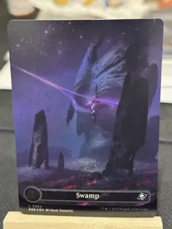 Swamp (Borderless Foil) - 0264 - Edge of Eternities - MTG - NM Ships Now - Image 1