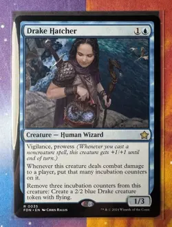 Drake Hatcher Foundations MTG TCG CCG Never Played - Image 1