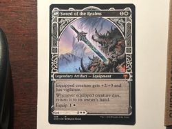 MTG HALVAR, GOD OF BATTLE Showcase Mythic Rare Kaldheim 299 Near Mint - Image 3