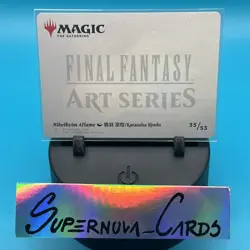 Nibelheim Aflame - Art Series 35/53 - Final Fantasy MTG - Art Card - Image 2