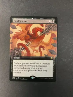 Soul Shatter - Extended Art - Zendikar Rising - Magic the Gathering - MTG - Image 1