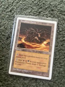 Karplusan Forest MTG Core Set 5th Edition Regular (mint Very High Grade) - Image 1