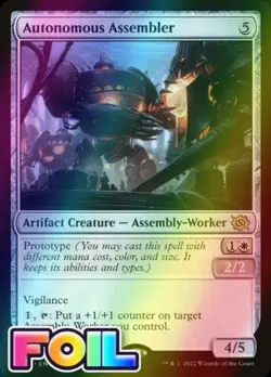 x1 Autonomous Assembler BRO MTG 34/287 FOIL RARE M/NM 1x - Image 1