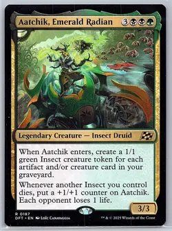 MTG Aatchik, Emerald Radian DFT R 0187 - Image 1