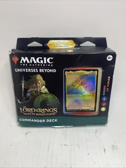 WOTC MTG LoTR Tales of Middle-Earth Commander Box - 100 Cards Box Damage 195166205052 - Image 1