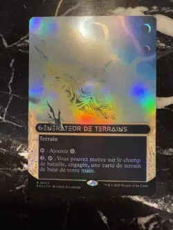 MTG EOS Borderless Stellar Sights 43 - Terrain Generator FOIL FR - NM French - Image 1