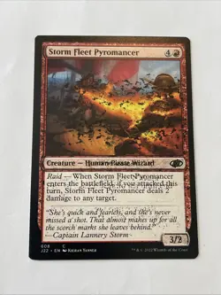 MTG Magic the Gathering STORM FLEET PYROMANCER - Double Printed - Image 1