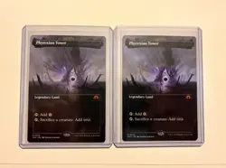 Phyrexian Tower (Borderless) x2 ~ MTG Modern Horizons 3 ~ Nm/M pack fresh - Image 1