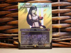 MTG Final Fantasy Tifa, Martial Artist 0214 SURGE FOIL | NM Near Mint | 2025 - Image 1