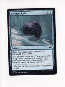 MAGIC THE GATHERING MTG EDGE OF ETERNITIES CRYOGEN RELIC (#2) - Image 1