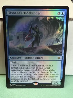 MTG The Lost Caverns of Ixalan Tishana's Tidebinder Foil 0081 Rare - Image 1
