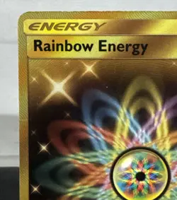 Pokemon 2018 Rainbow Energy - Sun & Moon Celestial Storm Rare Gold Holo 183/168 - Image 3
