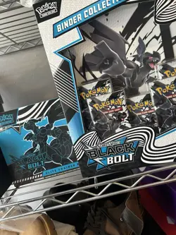 Pokemon TCG Scarlet Violet Black Bolt Binder Collection, BRAND NEW SEALED!! - Image 1