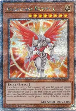 Yugioh VASM-EN048 Archlord Kristya Quarter Century Secret Rare 1st Edition MINT - Image 1