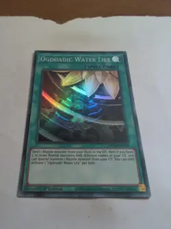 Yugioh Ogdoadic Water Lily 1st Edition Holo Angu-en010 - Image 1