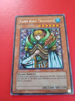 FAIRY KING TRUESDALE WC4-001 SECRET LIGHT PLAY YUGIOH - Image 1