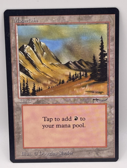MTG RARE MOUNTAIN CARD ARABIAN NIGHTS NR MINT - MINT MAGIC THE GATHERING - Image 1