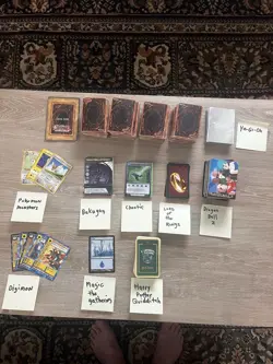 Lot of Yu-Gi-Oh, Dragon Ball Z and Bakugan Trading Cards - Image 1