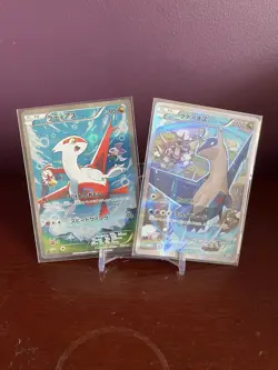 Latias Latios Legendary Shine Collection 018 019/27 Japanese Pokemon Cards - Image 1