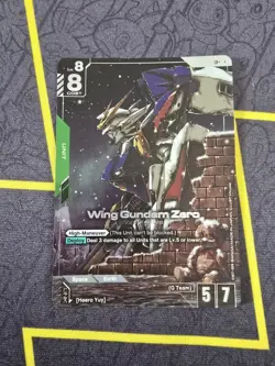 Wing Gundam Zero - GD01-024 - LR+ Alt Art - Gundam Card Game TCG - Image 1