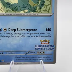 2024 Pokemon Illustration Contest Feraligatr Pikachu Sealed Promo 3 Card Pack - Image 3
