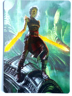 MTG - Nahiri, the Unforgiving - Phyrexia Art Series - 51/81 - EN - NM - Image 1