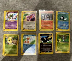 Skyridge Pokemon Pack Fresh Cards Sleeved /144 Non Holo Xatu Rare (35/144) +More - Image 1