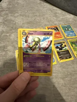 Skyridge Pokemon Pack Fresh Cards Sleeved /144 Non Holo Xatu Rare (35/144) +More - Image 5