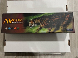 MTG Magic the Gathering Vintage King Cheetah Multiverse Card Storage Box empty - Image 1