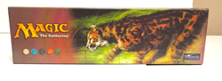 MTG Magic the Gathering Vintage Multiverse Card Storage Box King Cheetah Empty - Image 1