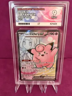 Pokemon TCG Journey Together Lillie's Clefairy Card EX 173/159 ACE 9 MINT - Image 1