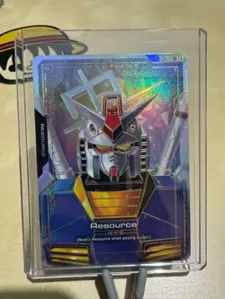 Gundam Resource - R-002 - C++ Foil Alt Art - GD01 - Gundam TCG Card Game - Image 1