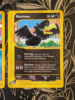 Pokemon TCG Trading Cards Skyridge 3 Card Bundle Ex.Cond Persian Mantine Murkrow - Image 4