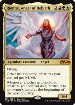1x Rienne, Angel of Rebirth - Foil - Buy-a-Box Promo MTG Unique & Misc. Promos N - Image 1