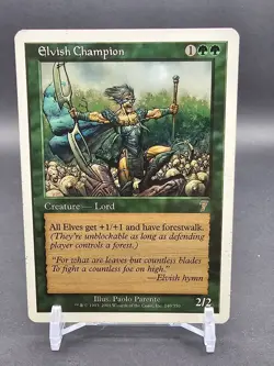 1x Elvish Champion (240/354) MTG Magic the Gathering Seventh Edition - LP Rare - Image 2