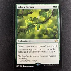 [1x] Sylvan Anthem Near Mint, English Modern Horizons 2 MTG Magic - Image 1