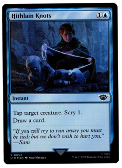 Hithlain Knots 0054 Common Foil Lord of the Rings MTG Near Mint - Image 1