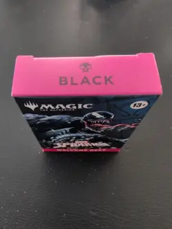 MTG Marvel Spider-man Welcome Deck - SDCC 2025 Exclusive! Magic Venom Black Deck - Image 3