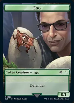 [1x] Egg Token Near Mint, English Secret Lair MTG Magic - Image 1
