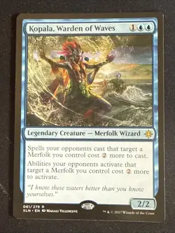 1x Kopala, Warden of Waves (61) Ixalan LP MTG Magic the Gathering x1 MKE - Image 1