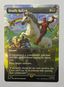 MTG - Secret Lair X Marvel's Deadpool - Deadly Rollick - NM - Image 1