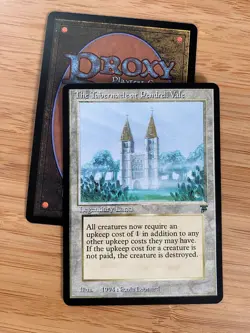 The Tabernacle at Pendrell Vale MTG sticker playtest custom - Image 1